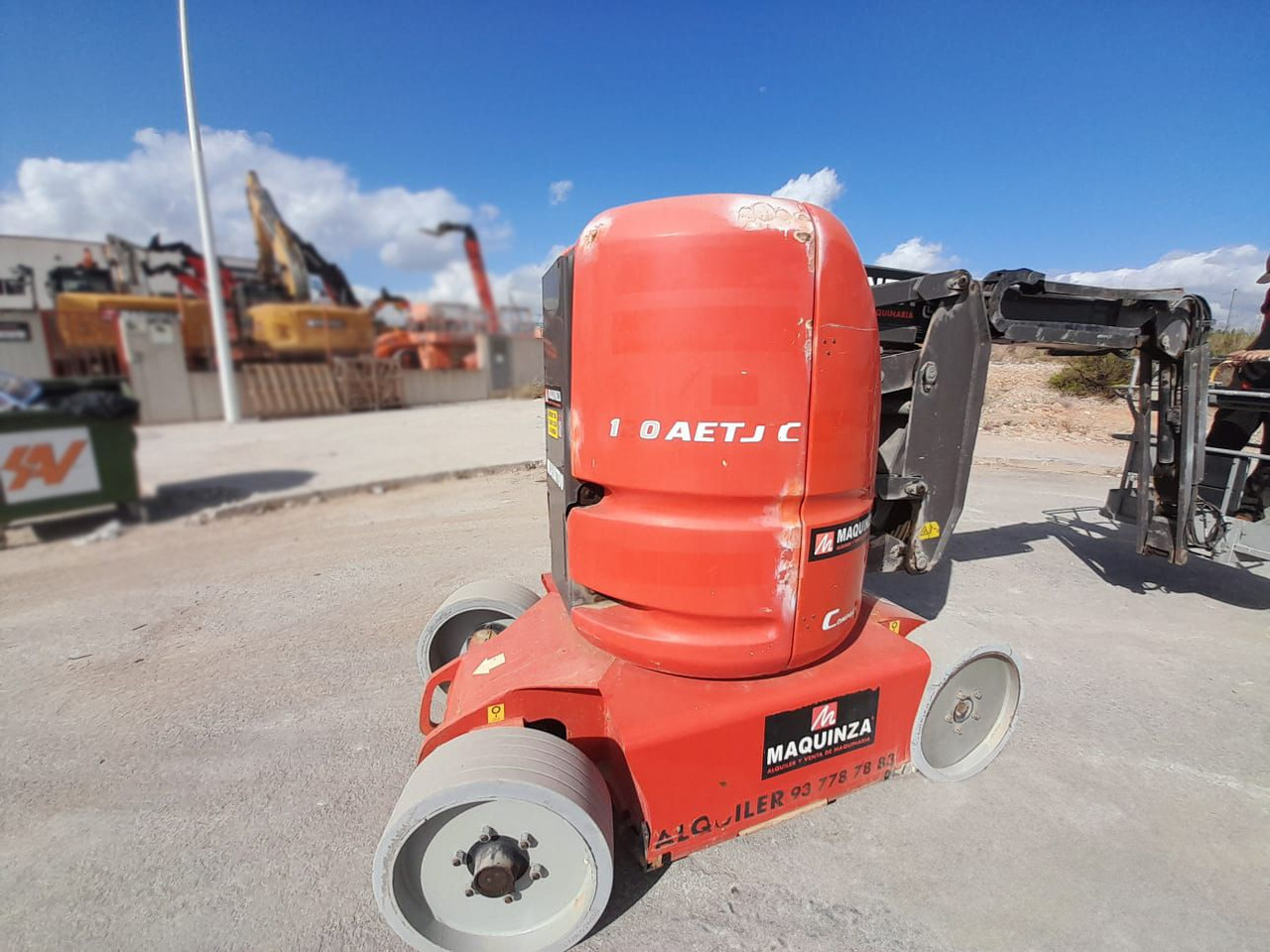 MANITOU 120AETJ C - 관절 붐 : 사진 2 MANITOU 120AETJ C - 관절 붐 : 사진 2