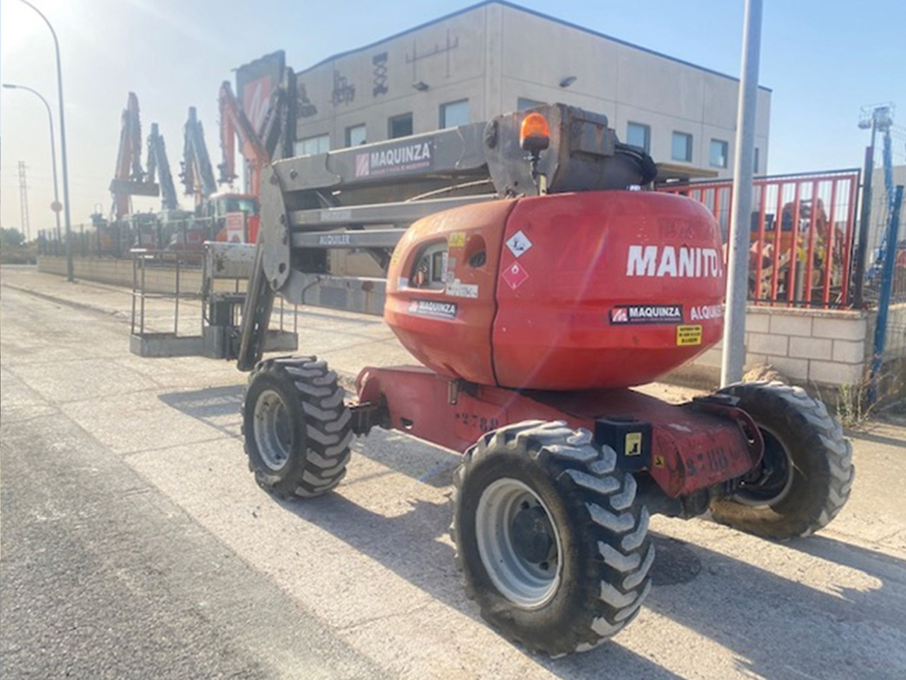 MANITOU 160ATJ EJE OSCILANTE - 관절 붐 : 사진 5 MANITOU 160ATJ EJE OSCILANTE - 관절 붐 : 사진 5
