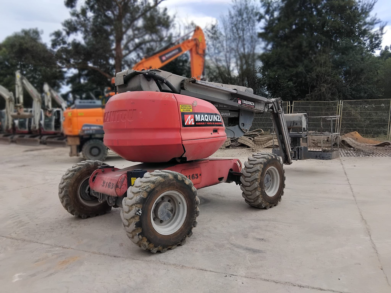MANITOU 160ATJ EJE OSCILANTE - 관절 붐 : 사진 5 MANITOU 160ATJ EJE OSCILANTE - 관절 붐 : 사진 5
