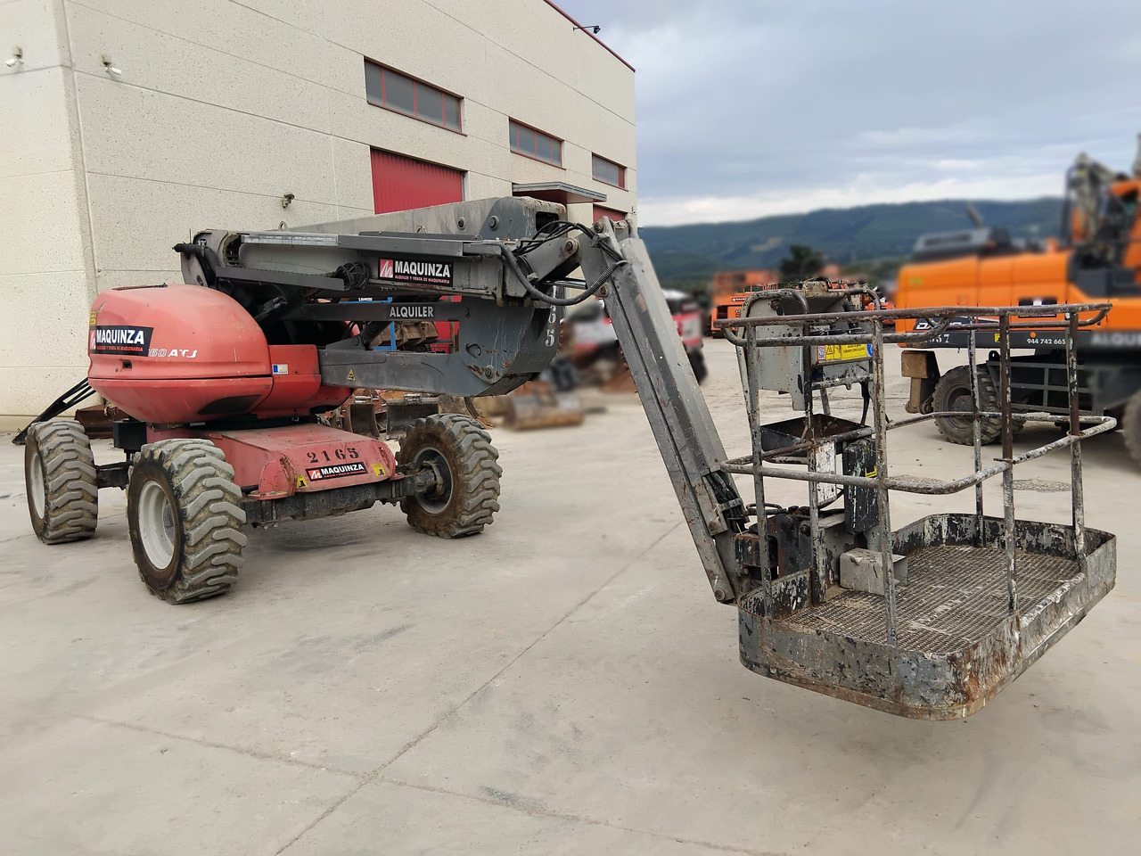 MANITOU 160ATJ EJE OSCILANTE - 관절 붐 : 사진 2 MANITOU 160ATJ EJE OSCILANTE - 관절 붐 : 사진 2