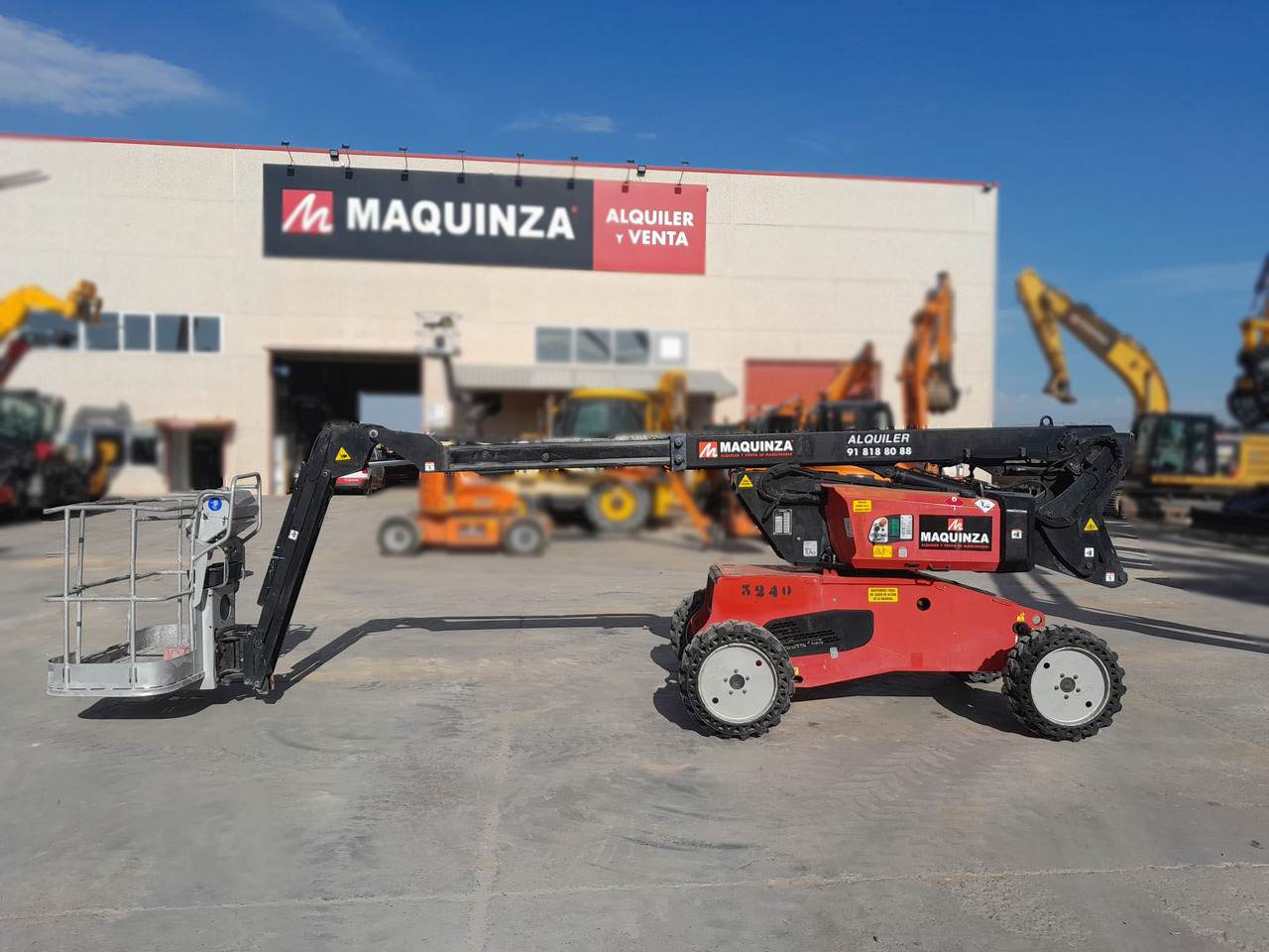 MANITOU MAN GO 12 - 관절 붐 : 사진 1 MANITOU MAN GO 12 - 관절 붐 : 사진 1