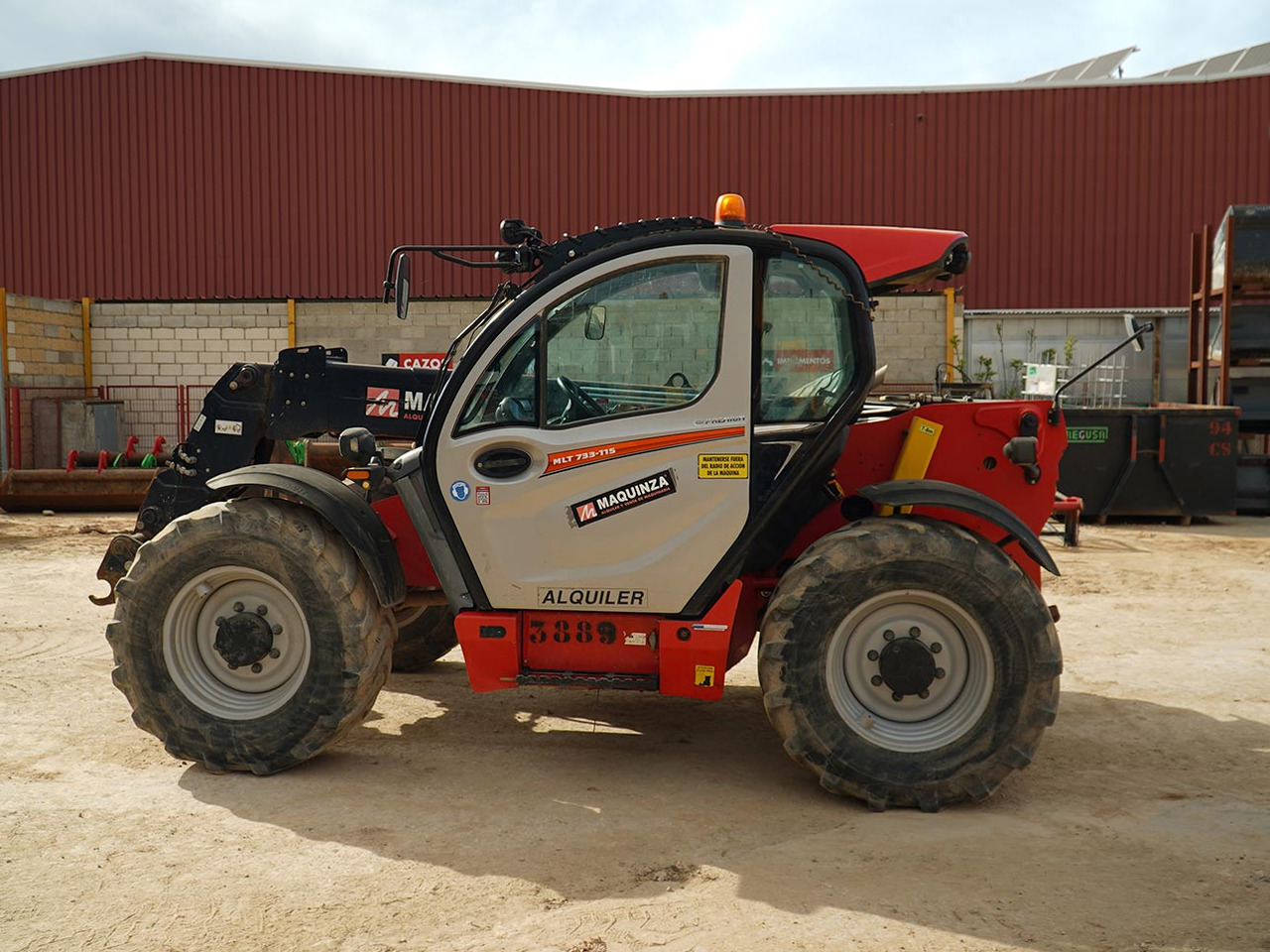 MANITOU MLT733.115 - 텔레스코픽 핸들러 : 사진 1 MANITOU MLT733.115 - 텔레스코픽 핸들러 : 사진 1