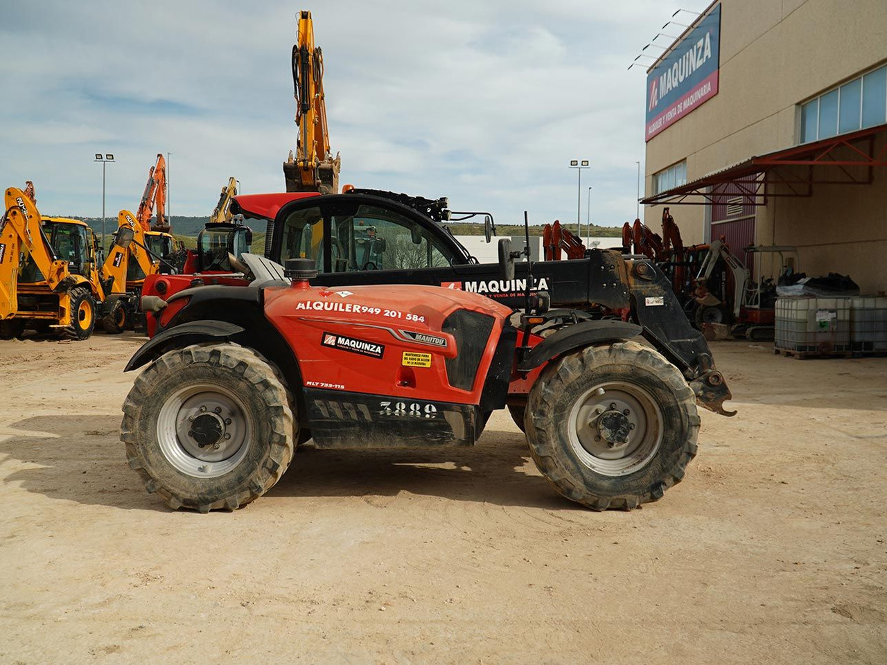 MANITOU MLT733.115 - 텔레스코픽 핸들러 : 사진 4 MANITOU MLT733.115 - 텔레스코픽 핸들러 : 사진 4