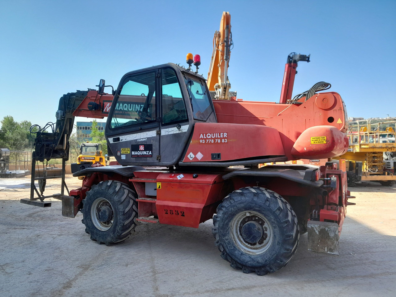 MANITOU MRT2150 - 텔레스코픽 핸들러 : 사진 5 MANITOU MRT2150 - 텔레스코픽 핸들러 : 사진 5