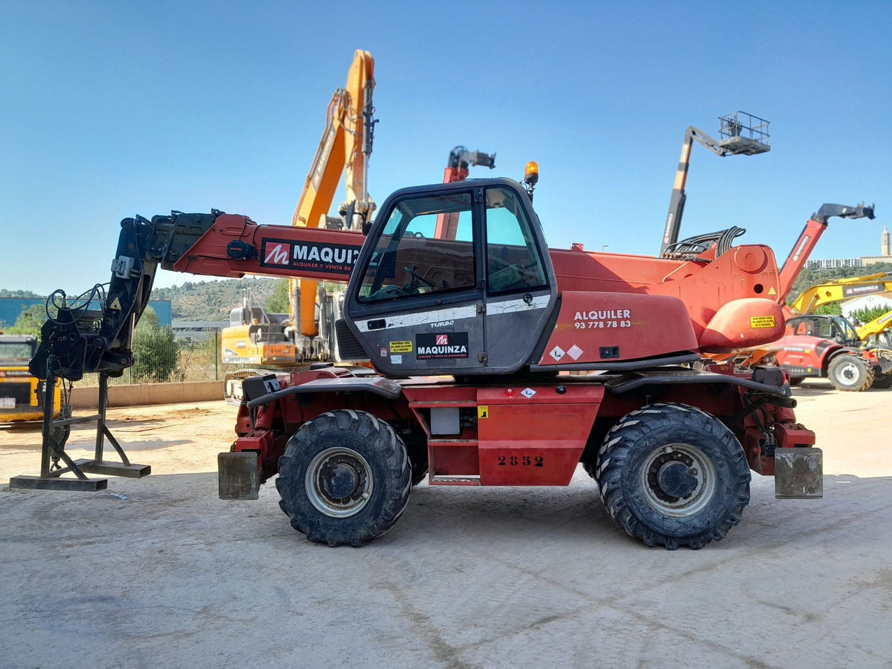 MANITOU MRT2150 - 텔레스코픽 핸들러 : 사진 1 MANITOU MRT2150 - 텔레스코픽 핸들러 : 사진 1