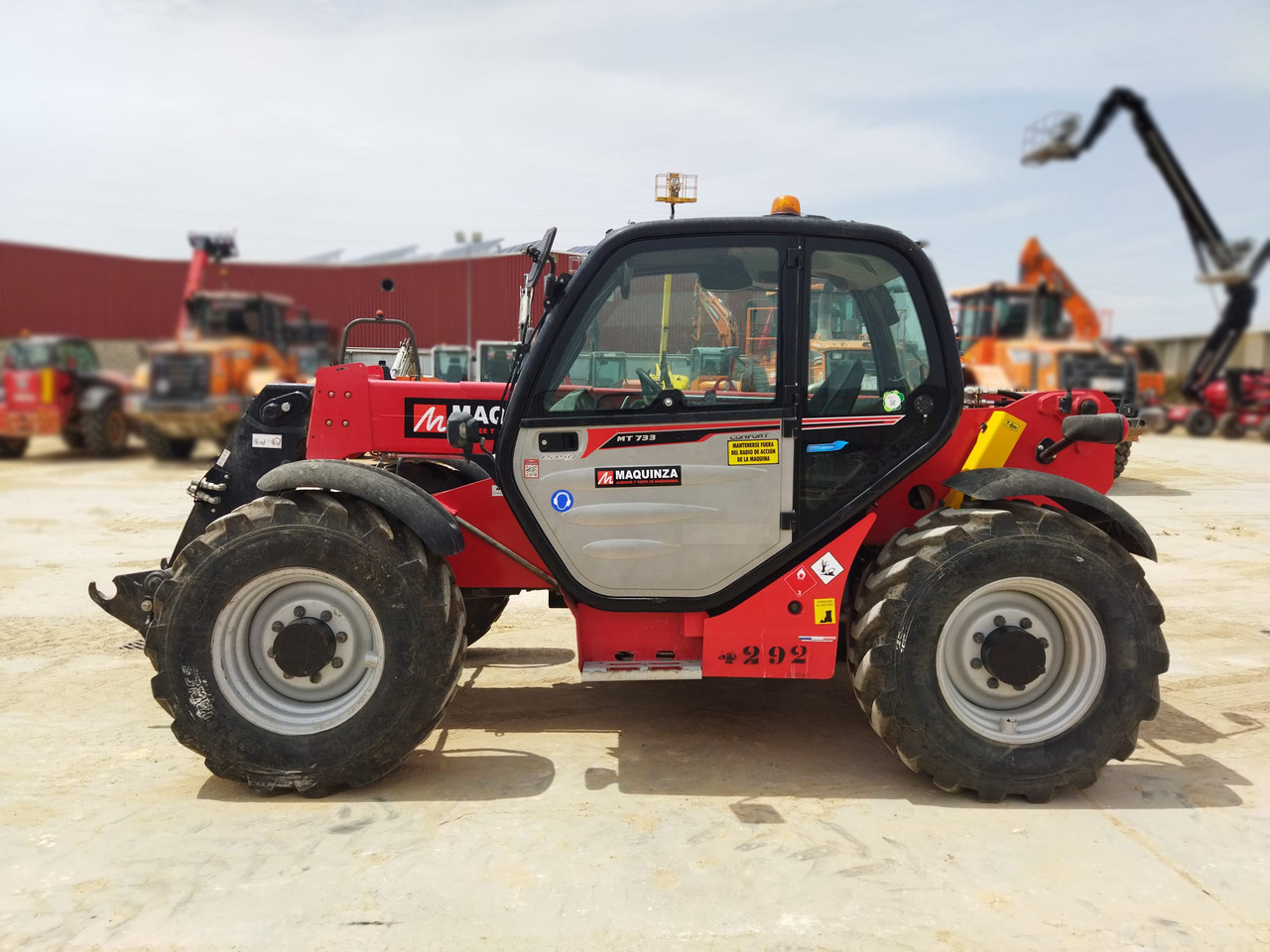 MANITOU MT733 EASY 75D - 텔레스코픽 핸들러 : 사진 1 MANITOU MT733 EASY 75D - 텔레스코픽 핸들러 : 사진 1