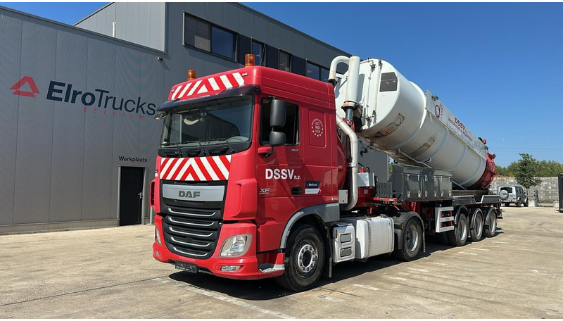 DAF XF 460 (17500L / IPSAM VACUUM + HIGH PRESSURE / BELGIAN TRUCK + TRAILER / TOP CONDITION) - 진공 흡입 트럭 : 사진 1 DAF XF 460 (17500L / IPSAM VACUUM + HIGH PRESSURE / BELGIAN TRUCK + TRAILER / TOP CONDITION) - 진공 흡입 트럭 : 사진 1