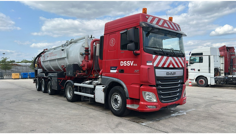 DAF XF 460 (17500L / IPSAM VACUUM + HIGH PRESSURE / BELGIAN TRUCK + TRAILER / TOP CONDITION) - 진공 흡입 트럭 : 사진 3 DAF XF 460 (17500L / IPSAM VACUUM + HIGH PRESSURE / BELGIAN TRUCK + TRAILER / TOP CONDITION) - 진공 흡입 트럭 : 사진 3