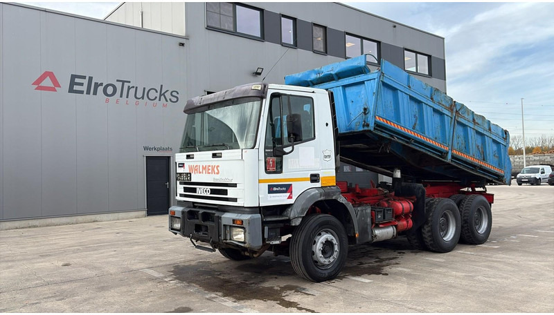 Iveco Eurotrakker 260 E 37 (POMPE MANUELLE / MANUAL PUMP / LAMES / STEEL SUSP. / BIG AXLE / GRANT PONT) - 덤프트럭 : 사진 1 Iveco Eurotrakker 260 E 37 (POMPE MANUELLE / MANUAL PUMP / LAMES / STEEL SUSP. / BIG AXLE / GRANT PONT) - 덤프트럭 : 사진 1