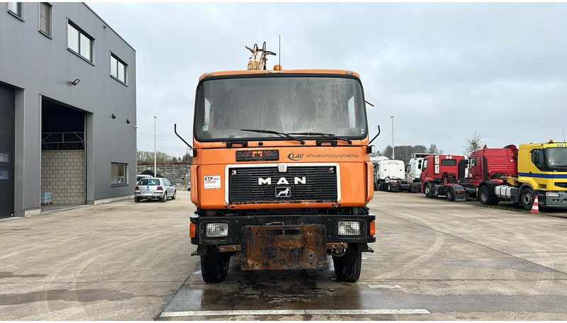 MAN 17.192 (4X4 / BIG AXLE / STEEL SUSPENSION / 8 TON CRANE) - 덤프트럭, 크레인 트럭 : 사진 2 MAN 17.192 (4X4 / BIG AXLE / STEEL SUSPENSION / 8 TON CRANE) - 덤프트럭, 크레인 트럭 : 사진 2