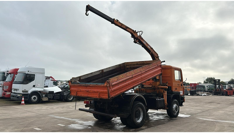 MAN 17.192 (4X4 / BIG AXLE / STEEL SUSPENSION / 8 TON CRANE) - 덤프트럭, 크레인 트럭 : 사진 5 MAN 17.192 (4X4 / BIG AXLE / STEEL SUSPENSION / 8 TON CRANE) - 덤프트럭, 크레인 트럭 : 사진 5
