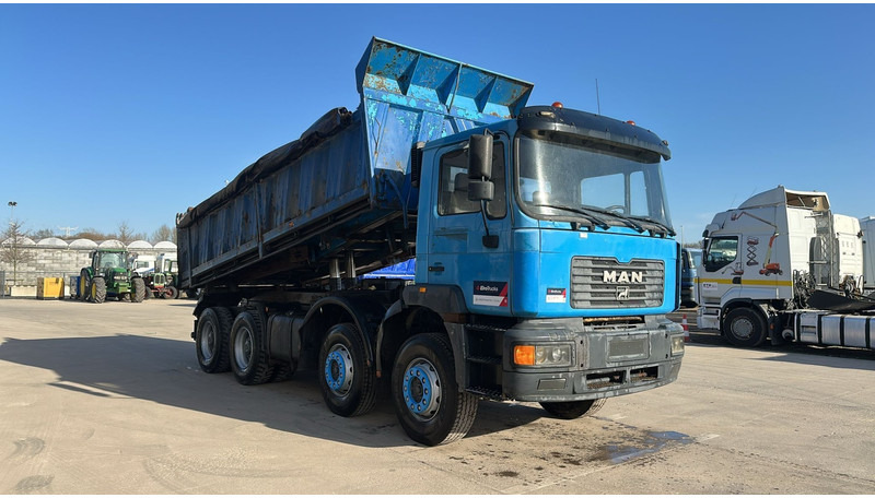 MAN 35.364 (STEEL SUSP. / 6 CYLINDER / BIG AXLE / EURO 2 / MEILLER TIPPER) - 덤프트럭 : 사진 2 MAN 35.364 (STEEL SUSP. / 6 CYLINDER / BIG AXLE / EURO 2 / MEILLER TIPPER) - 덤프트럭 : 사진 2