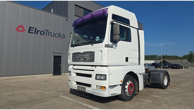 MAN TGX 18.440 (MANUAL GEARBOX / RETARDER / BOITE MANUELLE / AIRCO / GOOD CONDITION) - 트랙터 유닛 : 사진 1 MAN TGX 18.440 (MANUAL GEARBOX / RETARDER / BOITE MANUELLE / AIRCO / GOOD CONDITION) - 트랙터 유닛 : 사진 1
