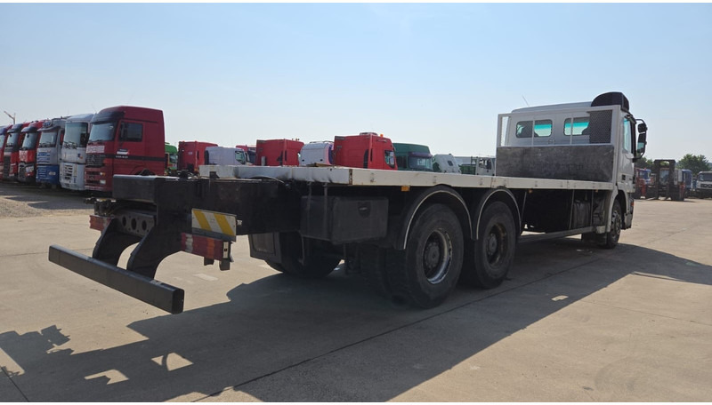 Mercedes-Benz Actros 2636 (6X4 / LAMES / GRAND PONT / MP2 / STEEL SUSP. / BOITE MANUELLE / MANUAL GEARBOX / 9M CHASSIS !!!) - 드롭사이드/ 플랫베드 트럭 : 사진 5 Mercedes-Benz Actros 2636 (6X4 / LAMES / GRAND PONT / MP2 / STEEL SUSP. / BOITE MANUELLE / MANUAL GEARBOX / 9M CHASSIS !!!) - 드롭사이드/ 플랫베드 트럭 : 사진 5