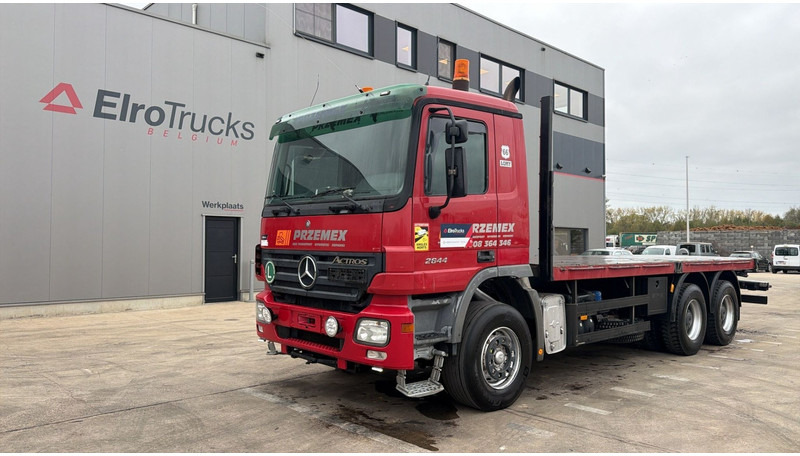 Mercedes-Benz Actros 2644 (EPS / GRAND PONT / 3 PEDALES / V6 / PARFAIT ETAT / MP2) - 드롭사이드/ 플랫베드 트럭 : 사진 1 Mercedes-Benz Actros 2644 (EPS / GRAND PONT / 3 PEDALES / V6 / PARFAIT ETAT / MP2) - 드롭사이드/ 플랫베드 트럭 : 사진 1