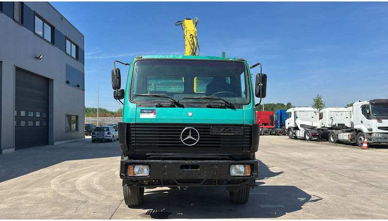 Mercedes-Benz SK 1722 (4X4 / LAMES / GRAND PONT / GRUE / TRES PROPRE / BIG HUB / STEEL SUSP. / V6) - 덤프트럭, 크레인 트럭 : 사진 2 Mercedes-Benz SK 1722 (4X4 / LAMES / GRAND PONT / GRUE / TRES PROPRE / BIG HUB / STEEL SUSP. / V6) - 덤프트럭, 크레인 트럭 : 사진 2