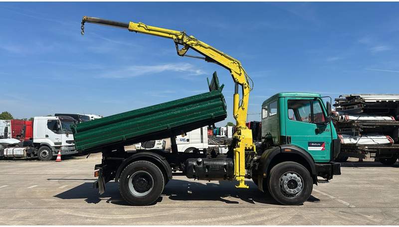 Mercedes-Benz SK 1722 (4X4 / LAMES / GRAND PONT / GRUE / TRES PROPRE / BIG HUB / STEEL SUSP. / V6) - 덤프트럭, 크레인 트럭 : 사진 4 Mercedes-Benz SK 1722 (4X4 / LAMES / GRAND PONT / GRUE / TRES PROPRE / BIG HUB / STEEL SUSP. / V6) - 덤프트럭, 크레인 트럭 : 사진 4