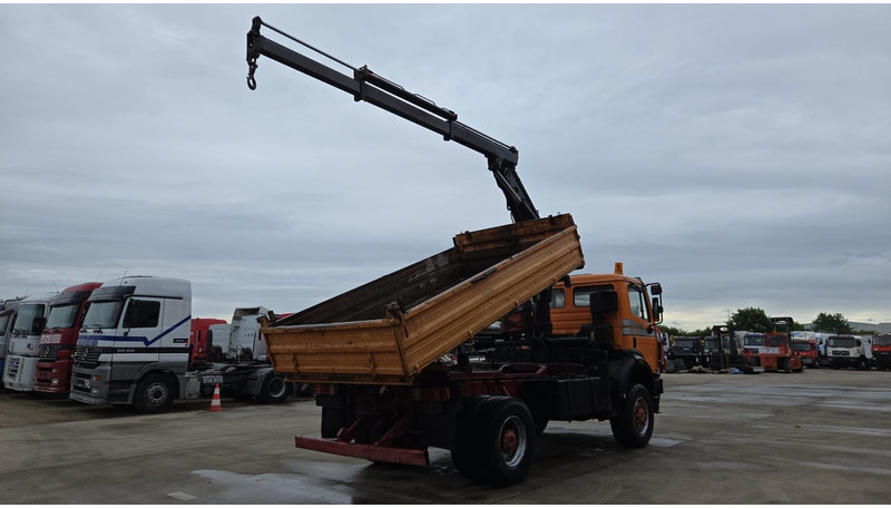 Mercedes-Benz SK 1735 (V8 2X TURBO / 4X4 / PARFAIT ETAT !!!! / GRUE / LAMES / GRAND PONT / TOP CONDITION !!!) - 덤프트럭, 크레인 트럭 : 사진 5 Mercedes-Benz SK 1735 (V8 2X TURBO / 4X4 / PARFAIT ETAT !!!! / GRUE / LAMES / GRAND PONT / TOP CONDITION !!!) - 덤프트럭, 크레인 트럭 : 사진 5
