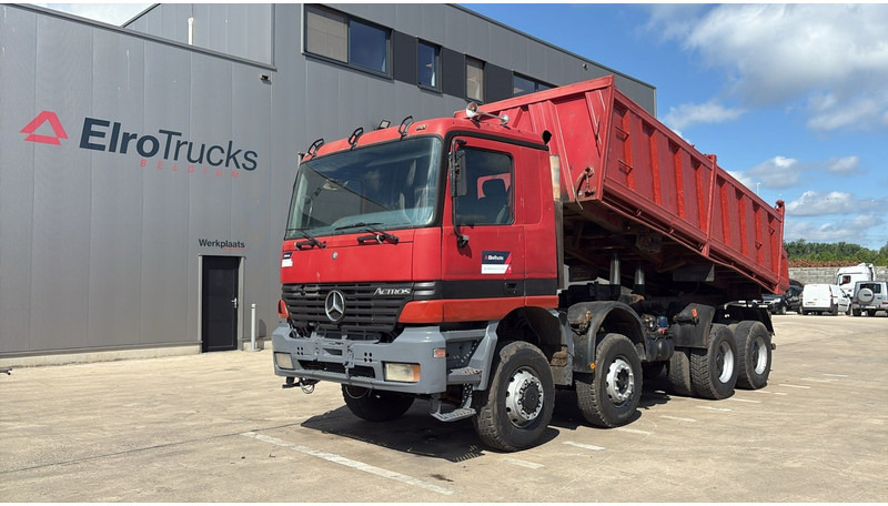 Mercedes-Benz actros 4140 (EPS / 8X6 / LAMES / GRAND PONT / GRAND BENNE / 3 PONTS / TRES BONNE ETAT) - 덤프트럭 : 사진 1 Mercedes-Benz actros 4140 (EPS / 8X6 / LAMES / GRAND PONT / GRAND BENNE / 3 PONTS / TRES BONNE ETAT) - 덤프트럭 : 사진 1