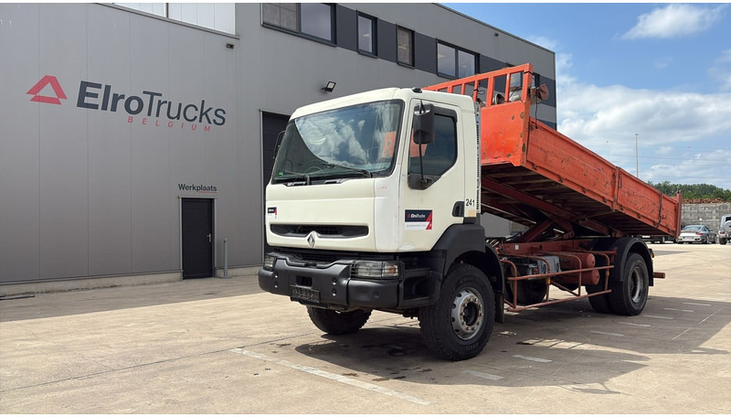 Renault KERAX 340 (BOITE MANUELLE / GRAND PONT / LAMES / MANUAL GEARBOX) - 덤프트럭 : 사진 1 Renault KERAX 340 (BOITE MANUELLE / GRAND PONT / LAMES / MANUAL GEARBOX) - 덤프트럭 : 사진 1