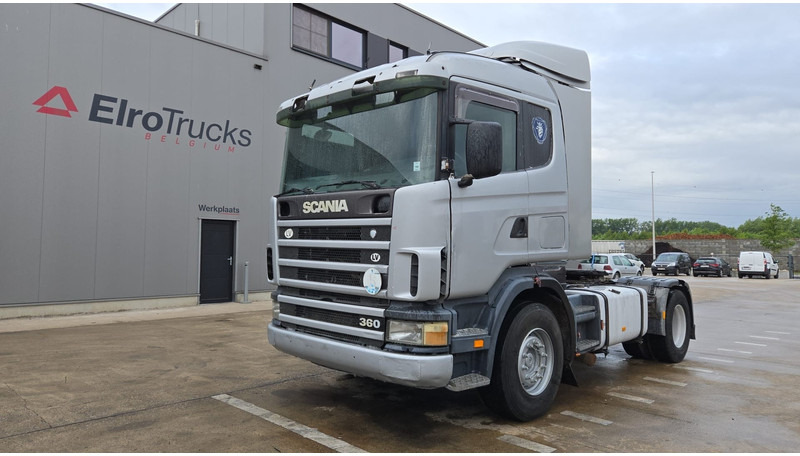 Scania 124 - 360 (POMPE MANUELLE / MANUAL PUMP / BOITE MANUELLE / MANUAL GEARBOX / AIRCO) - 트랙터 유닛 : 사진 1 Scania 124 - 360 (POMPE MANUELLE / MANUAL PUMP / BOITE MANUELLE / MANUAL GEARBOX / AIRCO) - 트랙터 유닛 : 사진 1