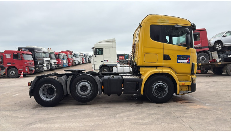 Scania 124-420 (6X2 / 8 TYRES / ORIGINAL TRACTOR UNIT / FRONT STEEL) - 트랙터 유닛 : 사진 4 Scania 124-420 (6X2 / 8 TYRES / ORIGINAL TRACTOR UNIT / FRONT STEEL) - 트랙터 유닛 : 사진 4