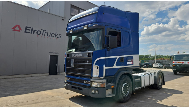 Scania 124-420 (MANUAL GEARBOX / BOITE MANUELLE / AIRCO / AC) - 트랙터 유닛 : 사진 1 Scania 124-420 (MANUAL GEARBOX / BOITE MANUELLE / AIRCO / AC) - 트랙터 유닛 : 사진 1