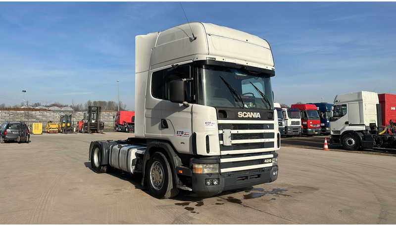Scania 124-420 Topline (MANUAL GEARBOX / BOITE MANUELLE) - 트랙터 유닛 : 사진 4 Scania 124-420 Topline (MANUAL GEARBOX / BOITE MANUELLE) - 트랙터 유닛 : 사진 4