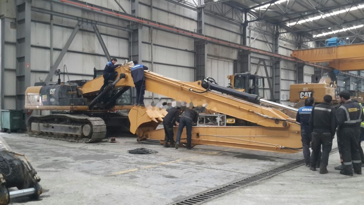Hitachi ZX870 Long Reach Arm-Boom - 크레인 붐 굴착기 용 : 사진 4 Hitachi ZX870 Long Reach Arm-Boom - 크레인 붐 굴착기 용 : 사진 4