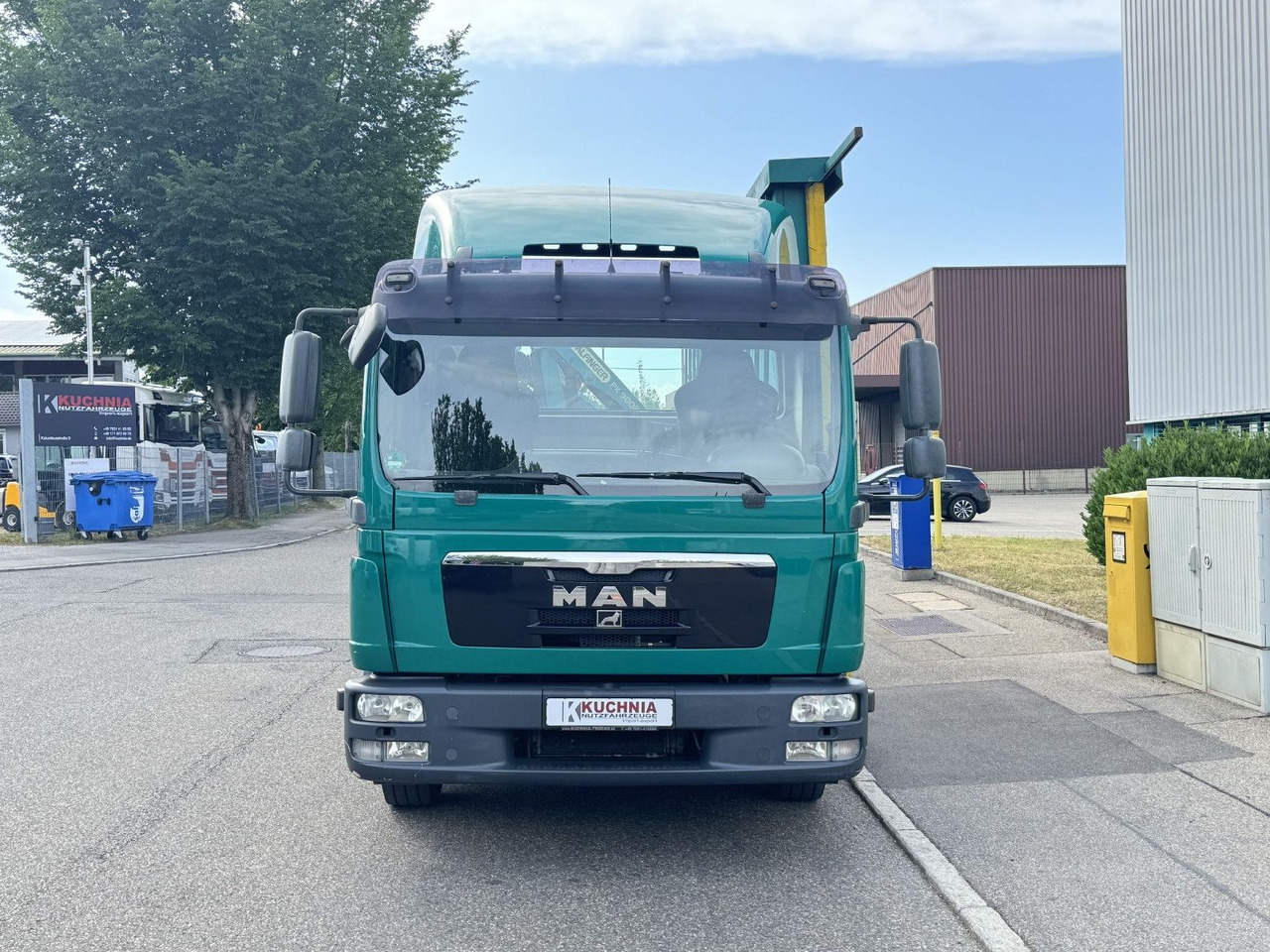 MAN TGL 12.250 Glastransport Kran PK9002 Funk Klima - 크레인 트럭 : 사진 2 MAN TGL 12.250 Glastransport Kran PK9002 Funk Klima - 크레인 트럭 : 사진 2