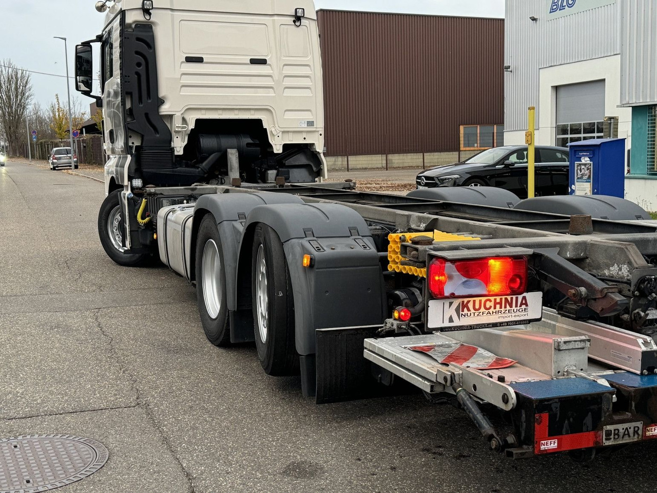 MAN TGX 26.500 XLX Lenkachse BDF 7,15-7,45 u-LBW 2t - 컨테이너 운반 장치/ 스와프 보디 트럭 : 사진 2 MAN TGX 26.500 XLX Lenkachse BDF 7,15-7,45 u-LBW 2t - 컨테이너 운반 장치/ 스와프 보디 트럭 : 사진 2