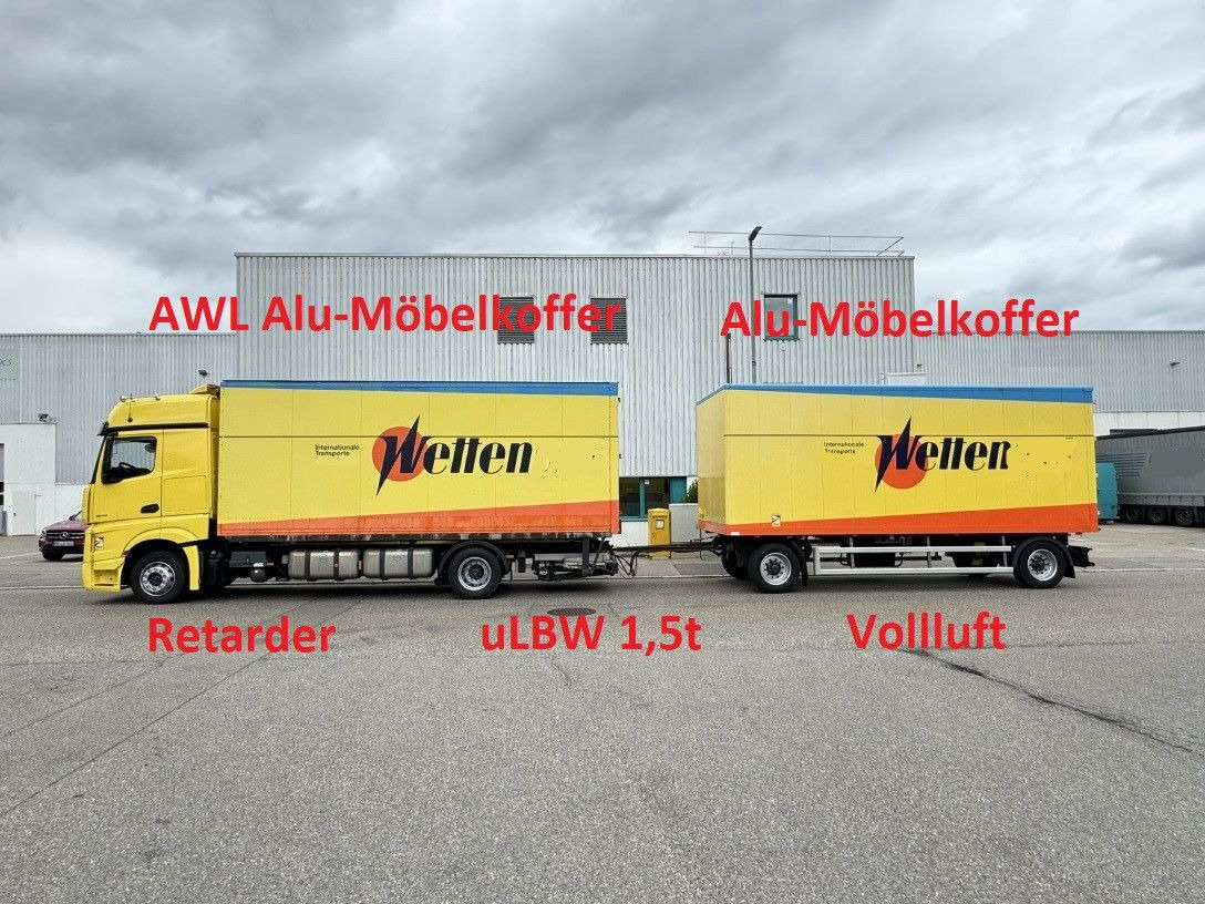 Mercedes-Benz Actros 1848 LL Gr.Haus AWL-Möbelkoffer uLBW - 박스 트럭 : 사진 2 Mercedes-Benz Actros 1848 LL Gr.Haus AWL-Möbelkoffer uLBW - 박스 트럭 : 사진 2