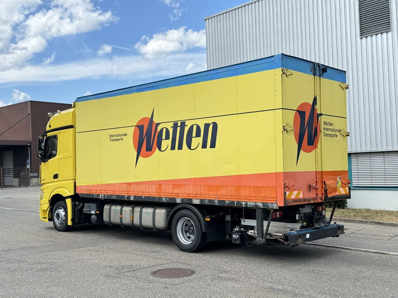 Mercedes-Benz Actros 1848 LL Gr.Haus AWL-Möbelkoffer uLBW - 박스 트럭 : 사진 5 Mercedes-Benz Actros 1848 LL Gr.Haus AWL-Möbelkoffer uLBW - 박스 트럭 : 사진 5