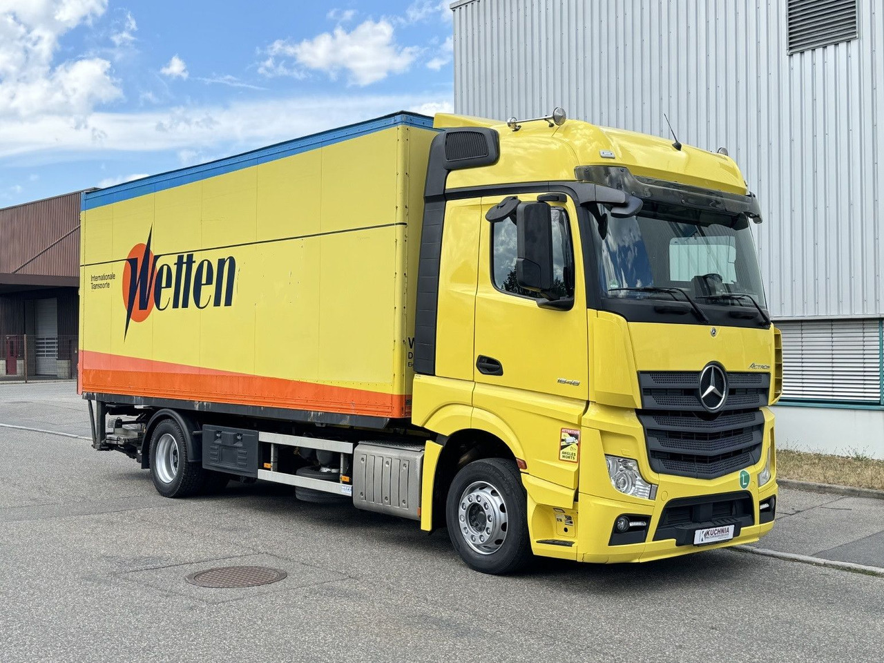 Mercedes-Benz Actros 1848 LL Gr.Haus AWL-Möbelkoffer uLBW - 박스 트럭 : 사진 4 Mercedes-Benz Actros 1848 LL Gr.Haus AWL-Möbelkoffer uLBW - 박스 트럭 : 사진 4