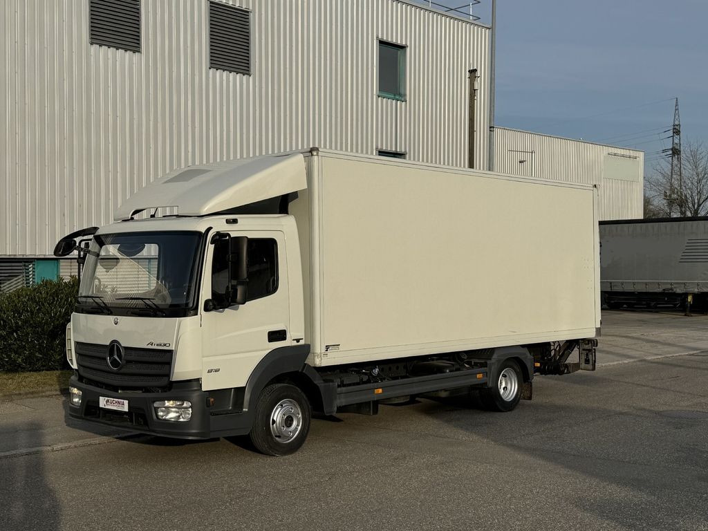 Mercedes-Benz Atego 818L Koffer 6,3m LBW Klima Autom. Luftgef. - 박스 밴 : 사진 1 Mercedes-Benz Atego 818L Koffer 6,3m LBW Klima Autom. Luftgef. - 박스 밴 : 사진 1