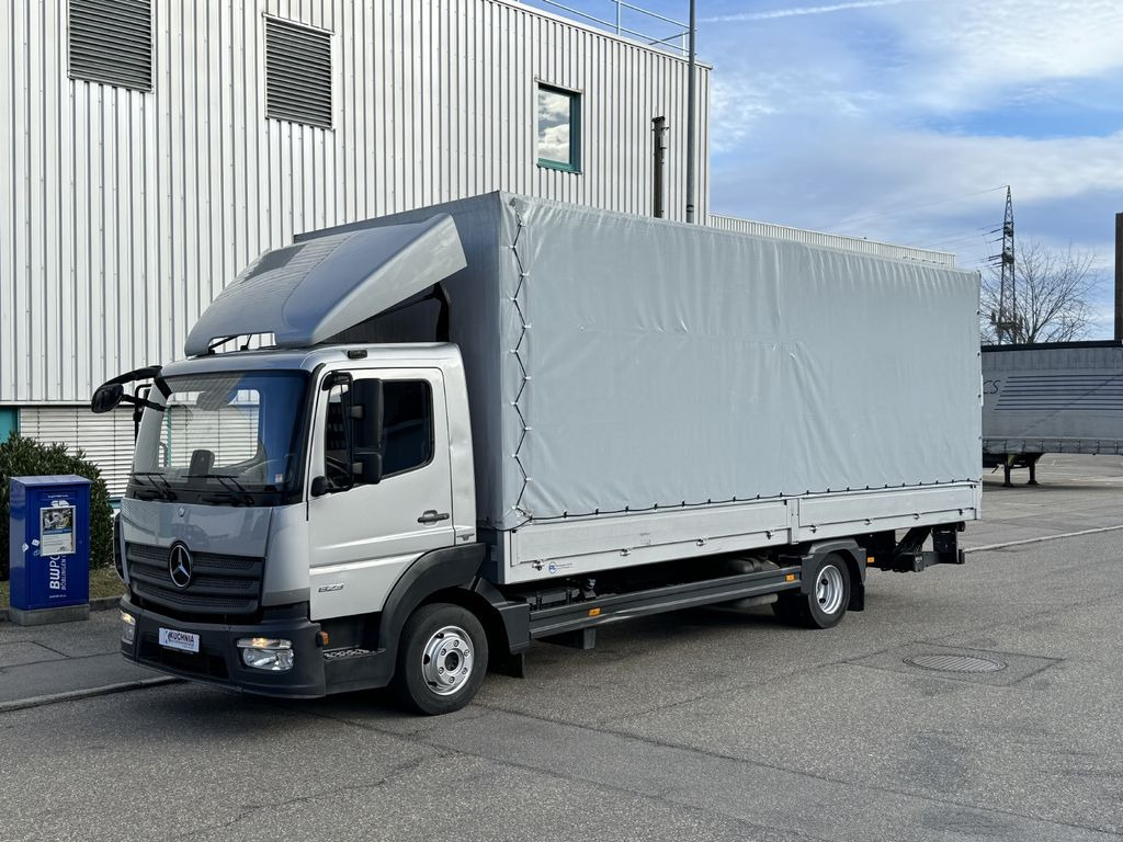 Mercedes-Benz Atego 823L Pritsche 7,2m LBW Klima Automatik - 커튼 사이드 밴 : 사진 3 Mercedes-Benz Atego 823L Pritsche 7,2m LBW Klima Automatik - 커튼 사이드 밴 : 사진 3