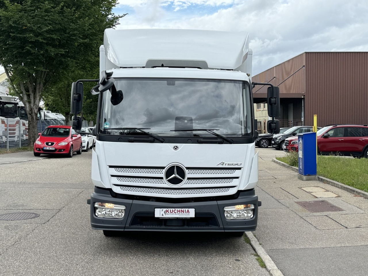 Mercedes-Benz Atego 824L Koffer 7,1m LBW Klima Diff. Sperre - 박스 밴 : 사진 2 Mercedes-Benz Atego 824L Koffer 7,1m LBW Klima Diff. Sperre - 박스 밴 : 사진 2