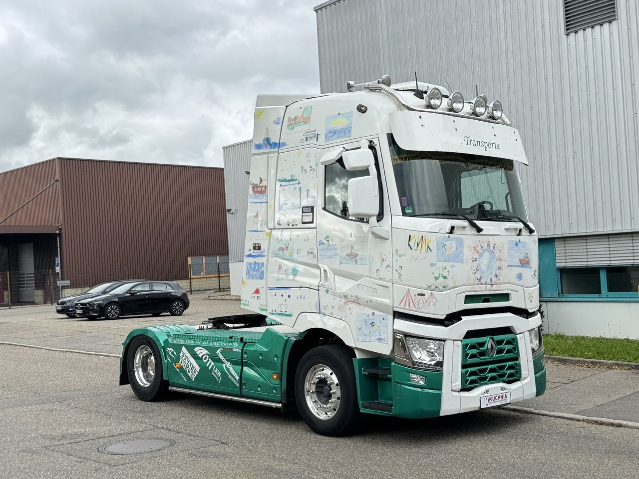 Renault T520 HIGHCAB Comfort 2-Tanks Retarder Airbrush - 트랙터 유닛 : 사진 3 Renault T520 HIGHCAB Comfort 2-Tanks Retarder Airbrush - 트랙터 유닛 : 사진 3