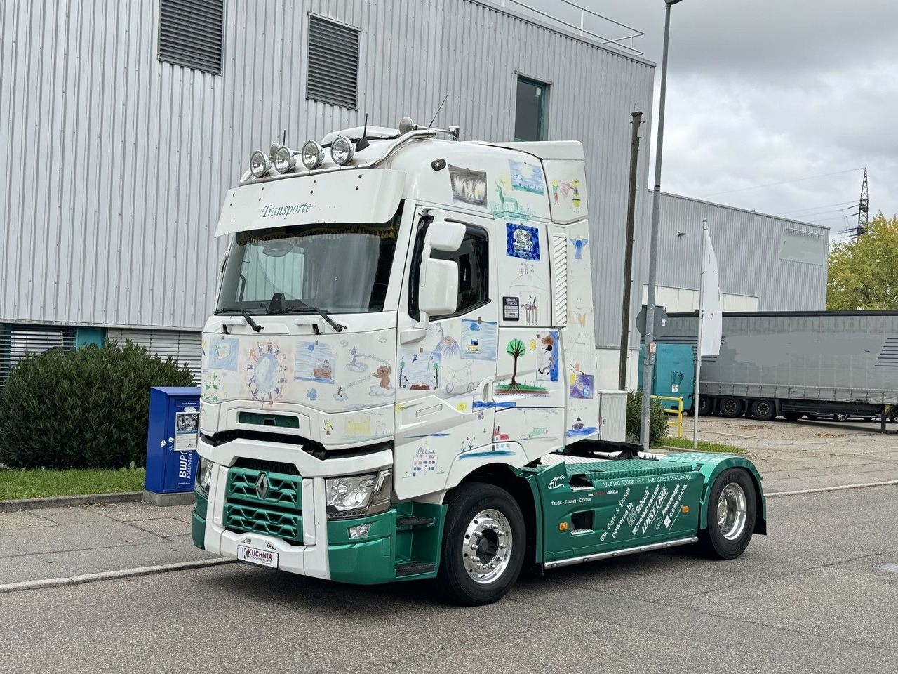 Renault T520 HIGHCAB Comfort 2-Tanks Retarder Airbrush - 트랙터 유닛 : 사진 1 Renault T520 HIGHCAB Comfort 2-Tanks Retarder Airbrush - 트랙터 유닛 : 사진 1