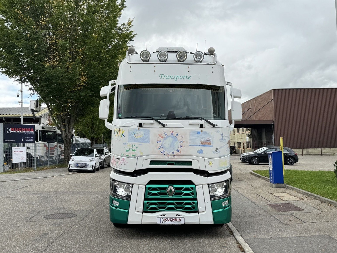 Renault T520 HIGHCAB Comfort 2-Tanks Retarder Airbrush - 트랙터 유닛 : 사진 2 Renault T520 HIGHCAB Comfort 2-Tanks Retarder Airbrush - 트랙터 유닛 : 사진 2