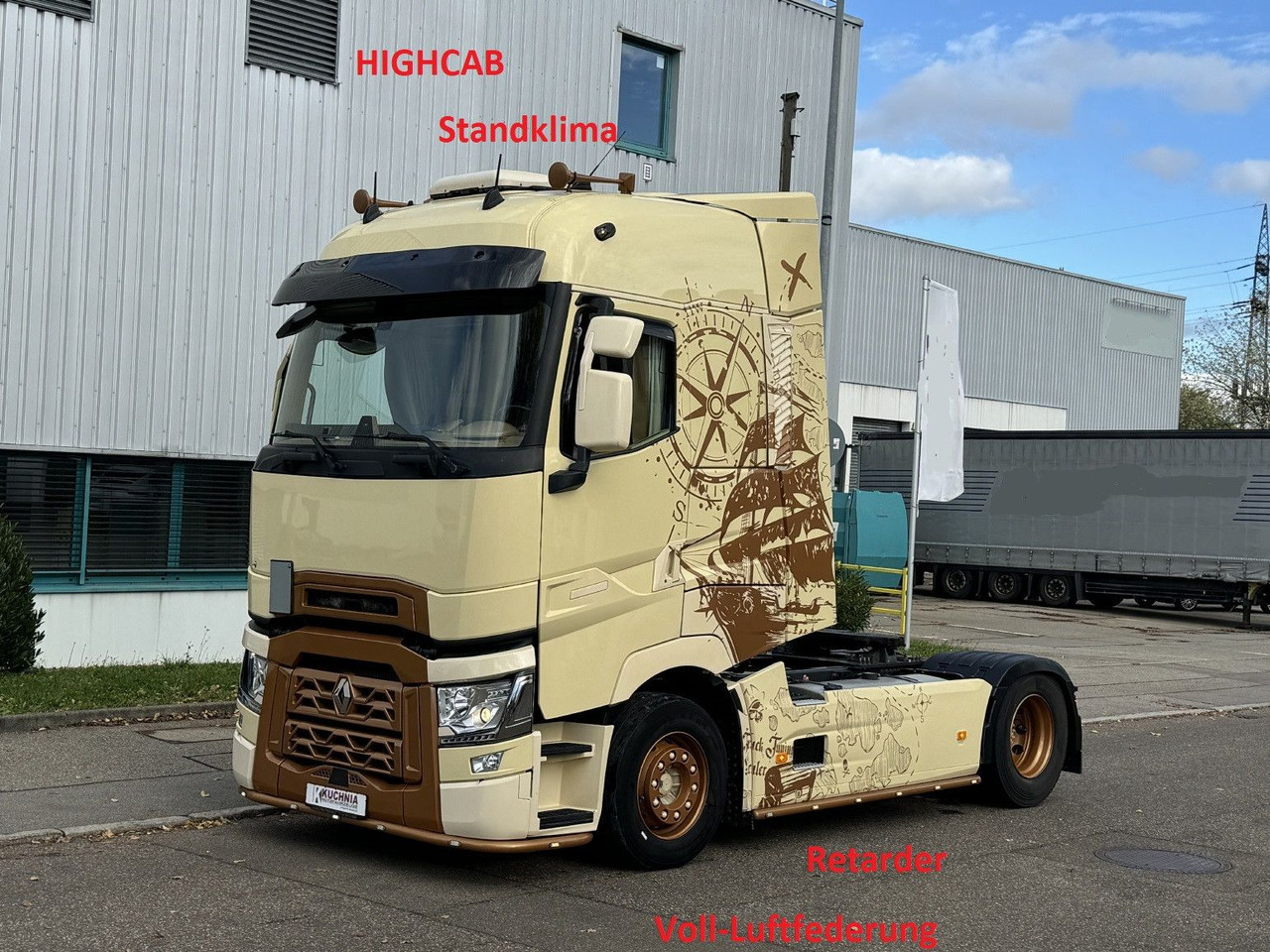 Renault T520 HIGHCAB TTC-Umbau 2-Tanks Retarder Standkli - 트랙터 유닛 : 사진 2 Renault T520 HIGHCAB TTC-Umbau 2-Tanks Retarder Standkli - 트랙터 유닛 : 사진 2