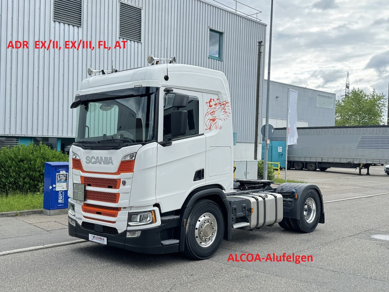 Scania R 450 ADR FL AT EX/II EX/III Retarder Alcoa TOP - 트랙터 유닛 : 사진 1 Scania R 450 ADR FL AT EX/II EX/III Retarder Alcoa TOP - 트랙터 유닛 : 사진 1