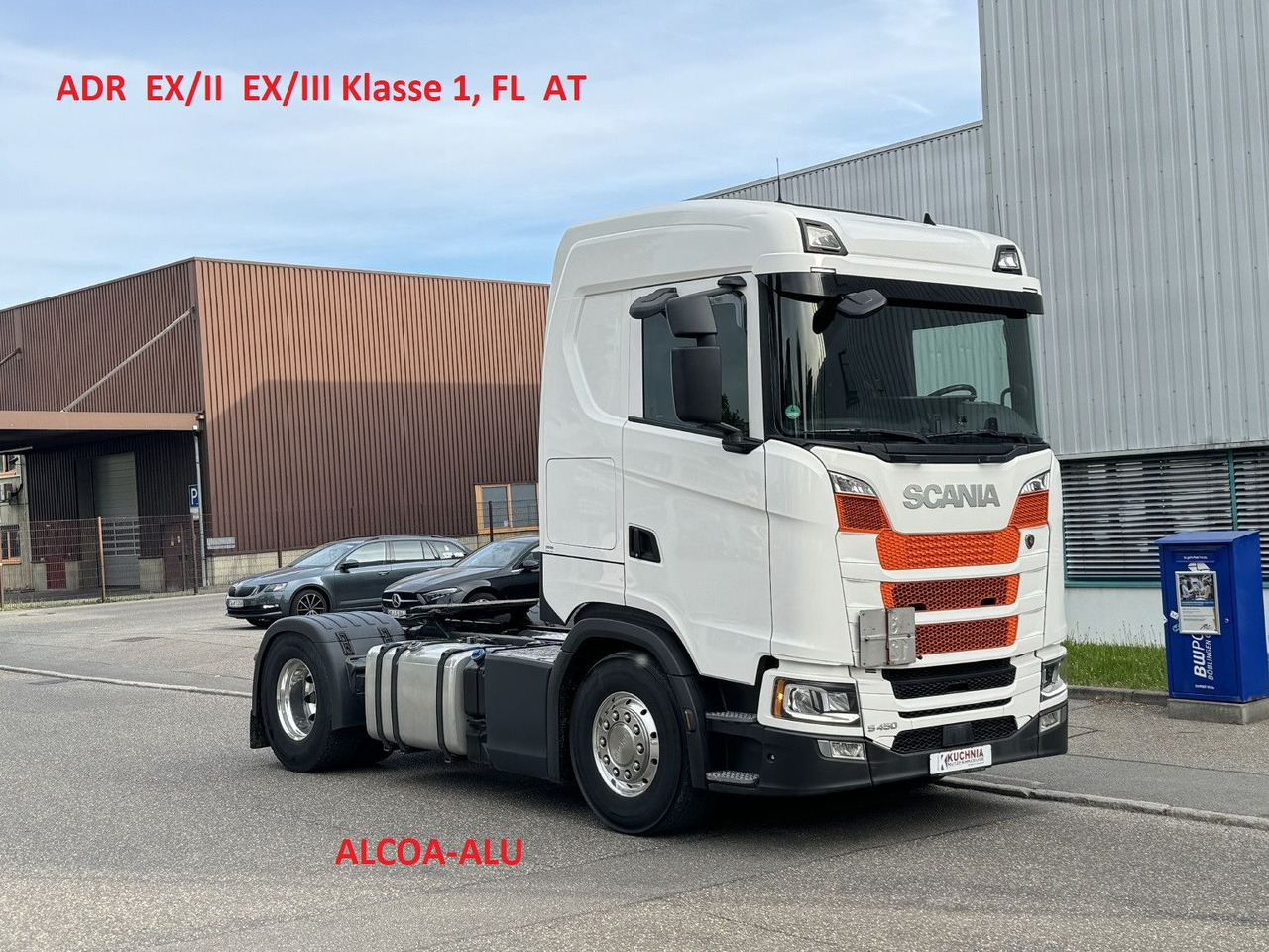 Scania S 450 ADR FL AT EX/II EX/III Retarder Alcoa TOP - 트랙터 유닛 : 사진 1 Scania S 450 ADR FL AT EX/II EX/III Retarder Alcoa TOP - 트랙터 유닛 : 사진 1