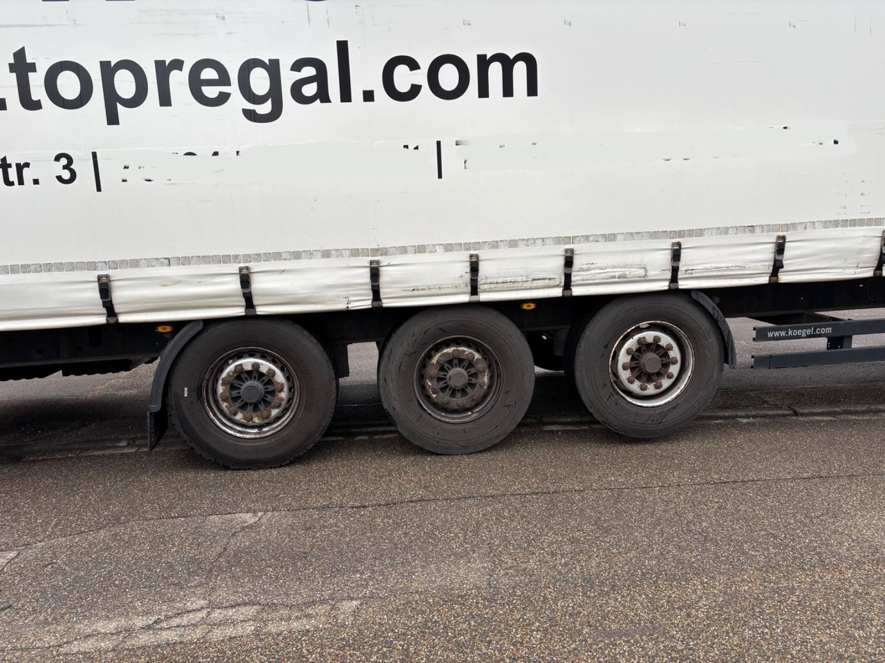 Kögel SN24, Edscha, Schiebeplane, BPW-Achse - 커튼사이더 세미 트레일러 : 사진 5 Kögel SN24, Edscha, Schiebeplane, BPW-Achse - 커튼사이더 세미 트레일러 : 사진 5