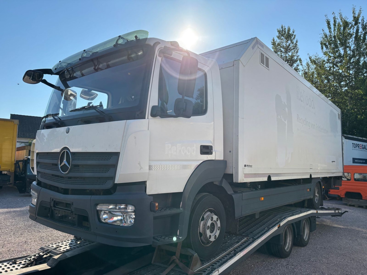 Mercedes-Benz Atego III 1223L, Euro-6, Klima, LBW - 박스 트럭 : 사진 2 Mercedes-Benz Atego III 1223L, Euro-6, Klima, LBW - 박스 트럭 : 사진 2