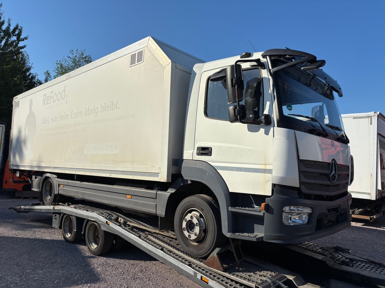 Mercedes-Benz Atego III 1223L, Euro-6, Klima, LBW - 박스 트럭 : 사진 1 Mercedes-Benz Atego III 1223L, Euro-6, Klima, LBW - 박스 트럭 : 사진 1