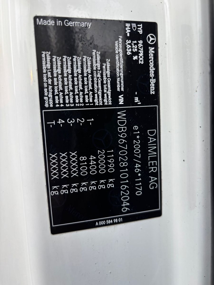 리스 Mercedes-Benz Atego III 1223L, Euro-6,Klima, LBW Mercedes-Benz Atego III 1223L, Euro-6,Klima, LBW : 사진 20 리스 Mercedes-Benz Atego III 1223L, Euro-6,Klima, LBW Mercedes-Benz Atego III 1223L, Euro-6,Klima, LBW : 사진 20