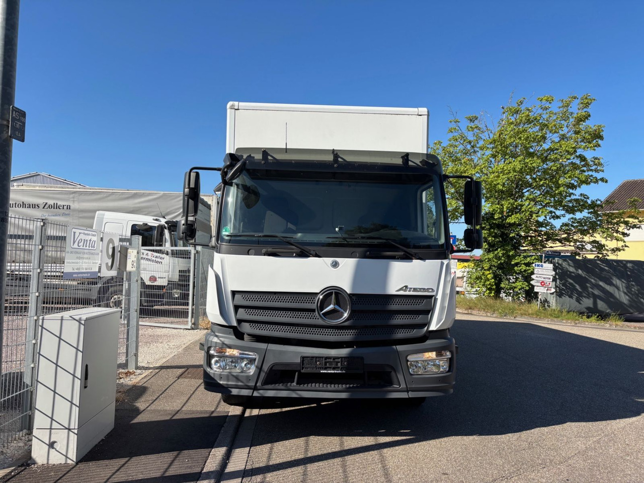 Mercedes-Benz Atego III 1227L, Euro-6, Klima, LBW - 박스 트럭 : 사진 2 Mercedes-Benz Atego III 1227L, Euro-6, Klima, LBW - 박스 트럭 : 사진 2