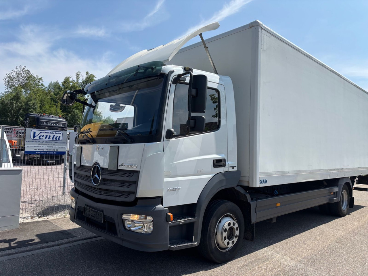 Mercedes-Benz Atego III 1227L, Euro-6 Klima, LBW - 박스 트럭 : 사진 1 Mercedes-Benz Atego III 1227L, Euro-6 Klima, LBW - 박스 트럭 : 사진 1