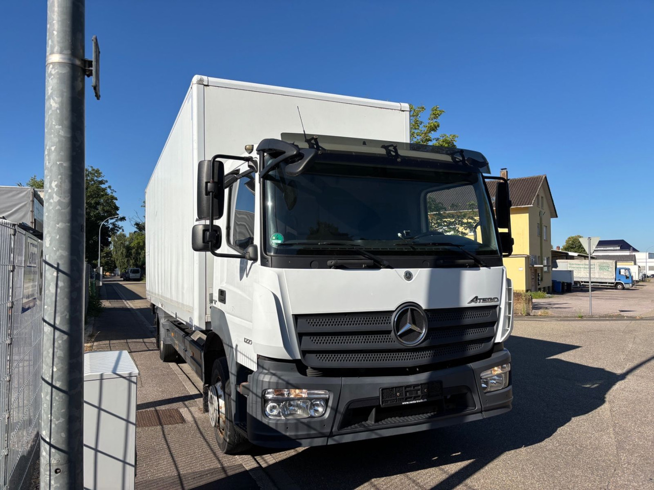 Mercedes-Benz Atego III 1227L, Euro-6, Klima, LBW - 박스 트럭 : 사진 3 Mercedes-Benz Atego III 1227L, Euro-6, Klima, LBW - 박스 트럭 : 사진 3